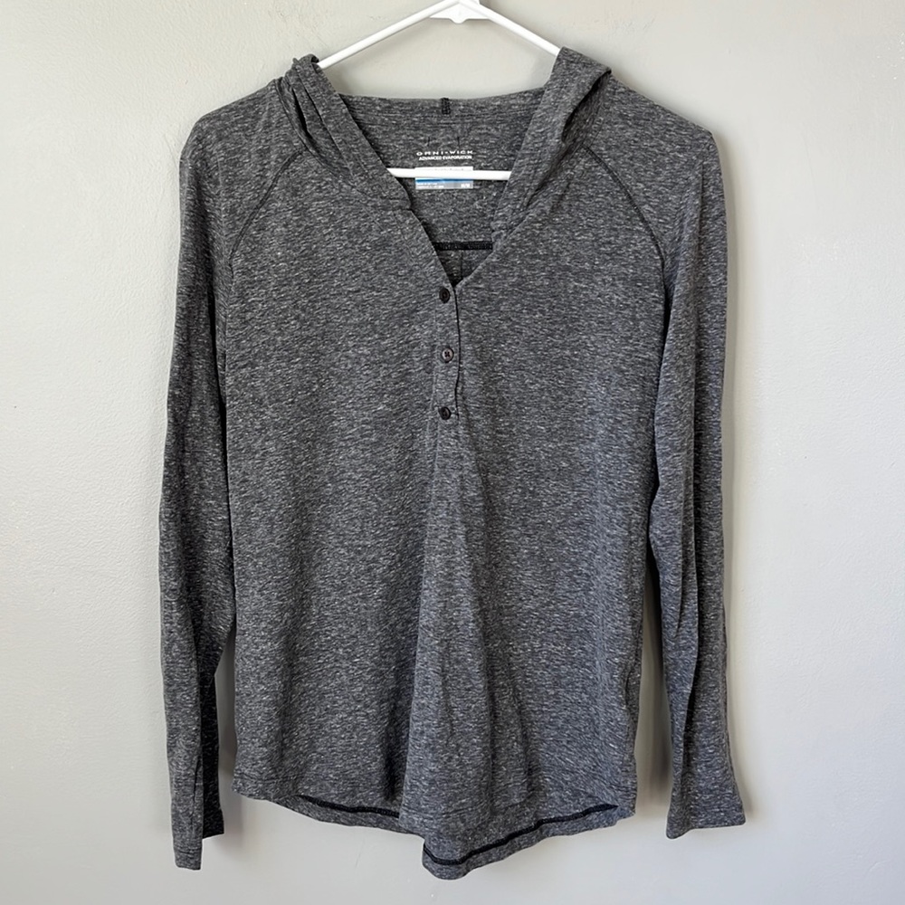 Columbia Omni-wick Long Sleeve Hooded Top Medium